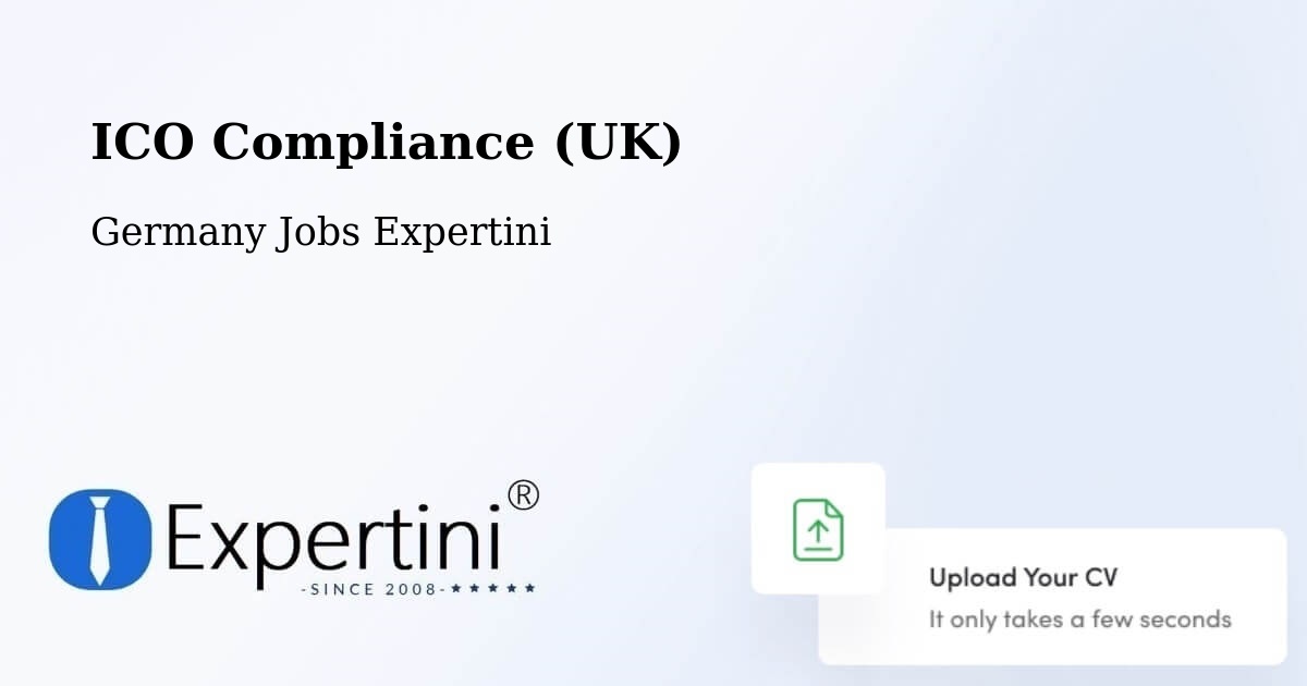 UK Data Protection & ICO Compliance – Waiblingen - Germany Jobs Expertini