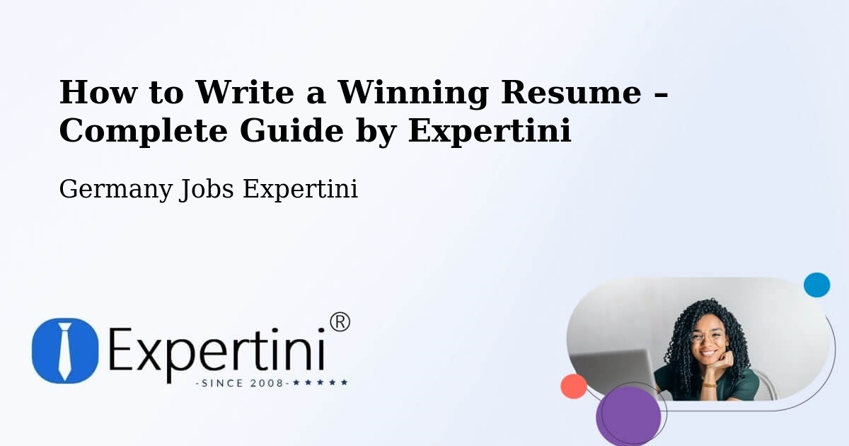 Resume Writing Guide for Job Seekers – Waiblingen - Waiblingen, Germany Jobs Expertini